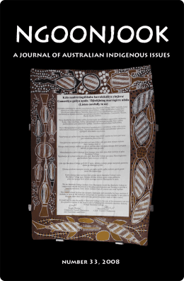 Ngoonjook Edition 33