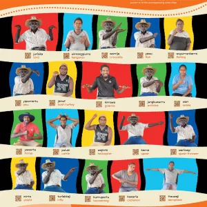 Gurindji Sign Language Poster #3